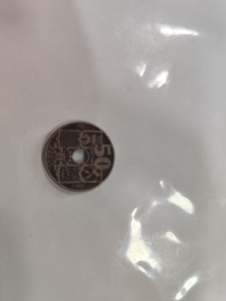 Moneda antigua 50 céntimos España de 1949