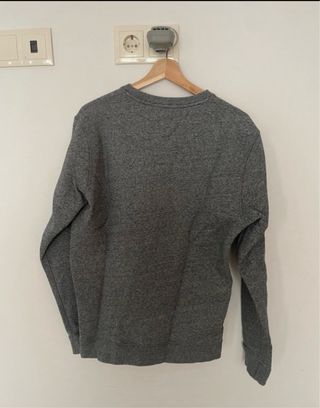 Sudadera Kenzo Gris con Tigre Rojo