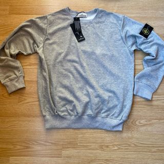 Sudadera Stone Island Gris Talla L