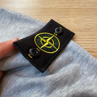Sudadera Stone Island Gris Talla L