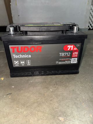 Batería Coche Tudor Technica 71Ah 670A
