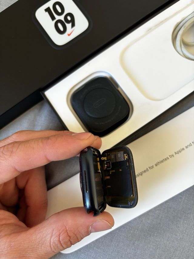 Apple Watch Nike Negro/Plateado