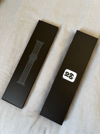 Apple Watch Nike Negro/Plateado