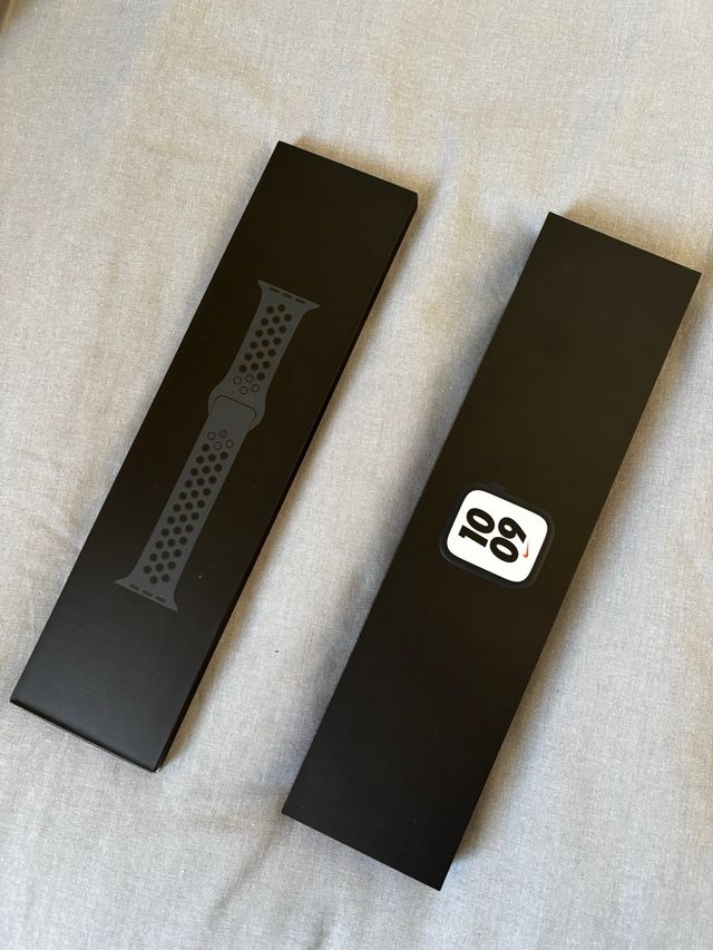 Apple Watch Nike Negro/Plateado