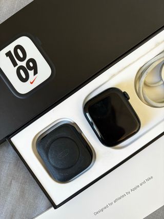 Apple Watch Nike Negro/Plateado