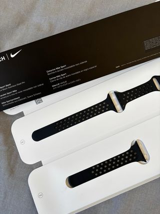 Apple Watch Nike Negro/Plateado