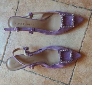 Zapatos Alma en Pena Morados Talla X