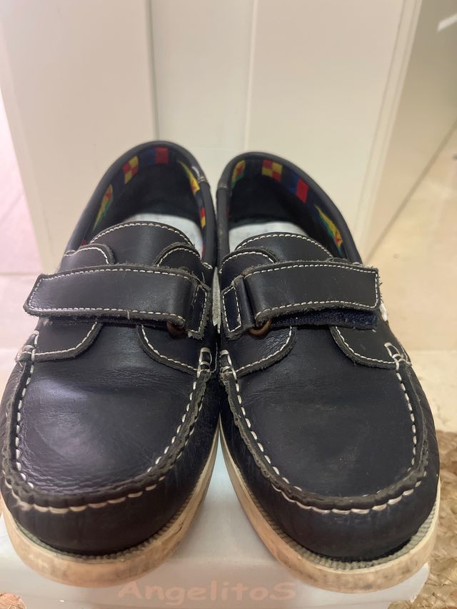 zapatos náuticos niño núm 34