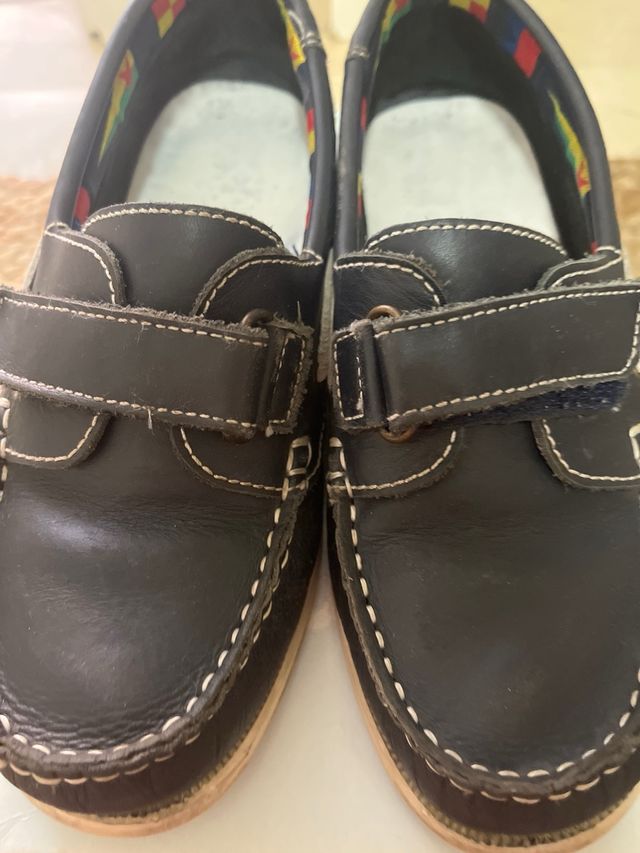 zapatos náuticos niño núm 34