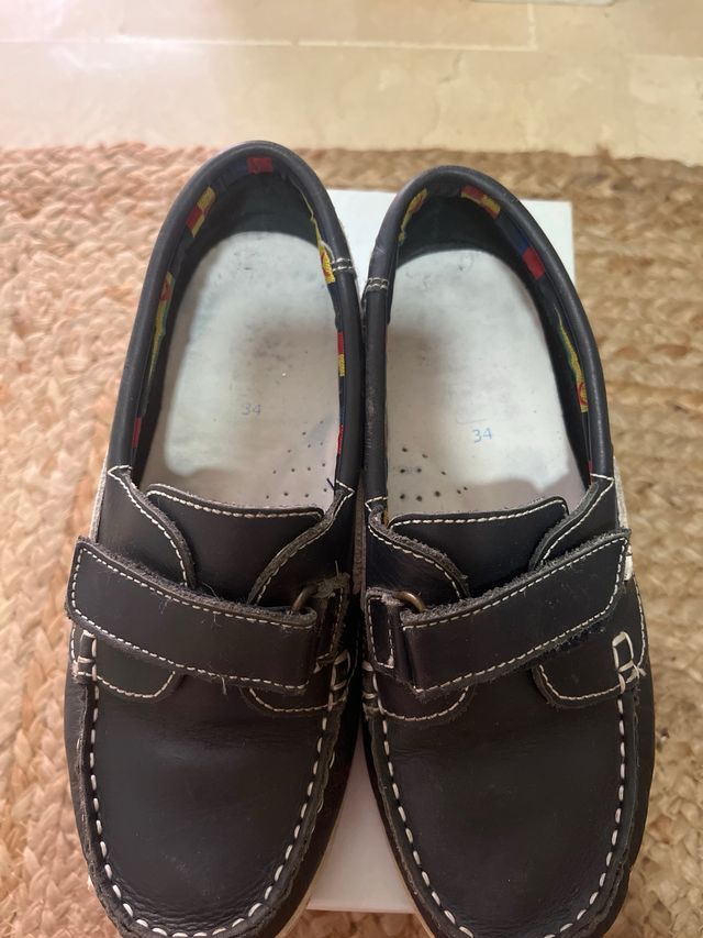 zapatos náuticos niño núm 34
