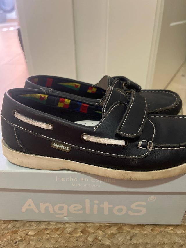 zapatos náuticos niño núm 34