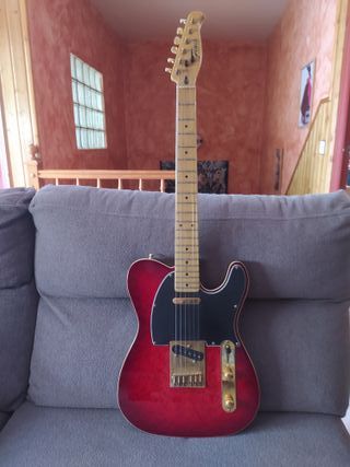 Guitarra Fenix Telecaster Custom Roja