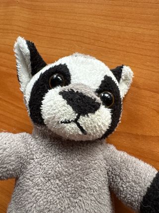 Peluche procione morbido