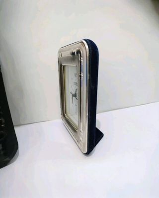 Orologio da tavolo Oliver Quartz Argento