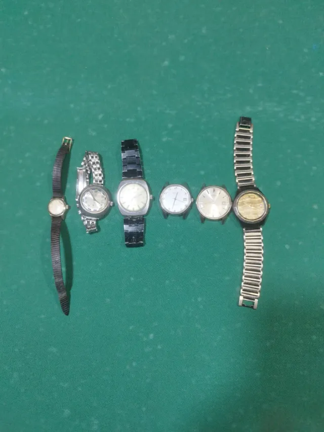 Lote de 6 relojes antiguos