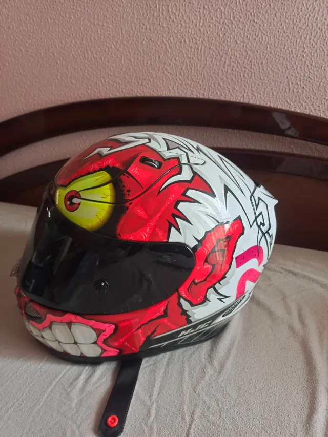 Casco HJC doble facee marvel