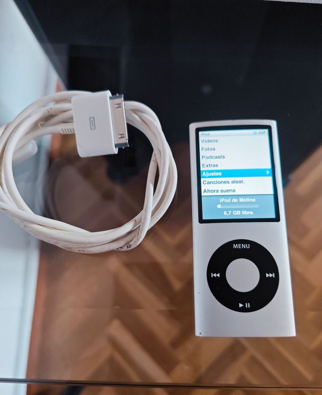 iPod Nano 4ta Gen 8GB Plata 
