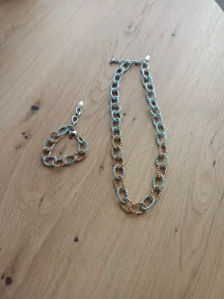Conjunto Lotus Collar y Pulsera