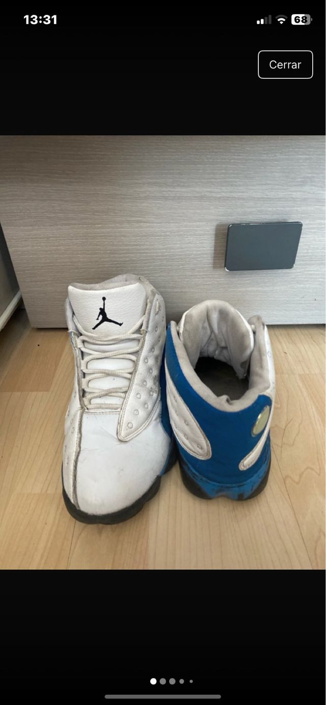 Jordan 13 Azul y Blanco