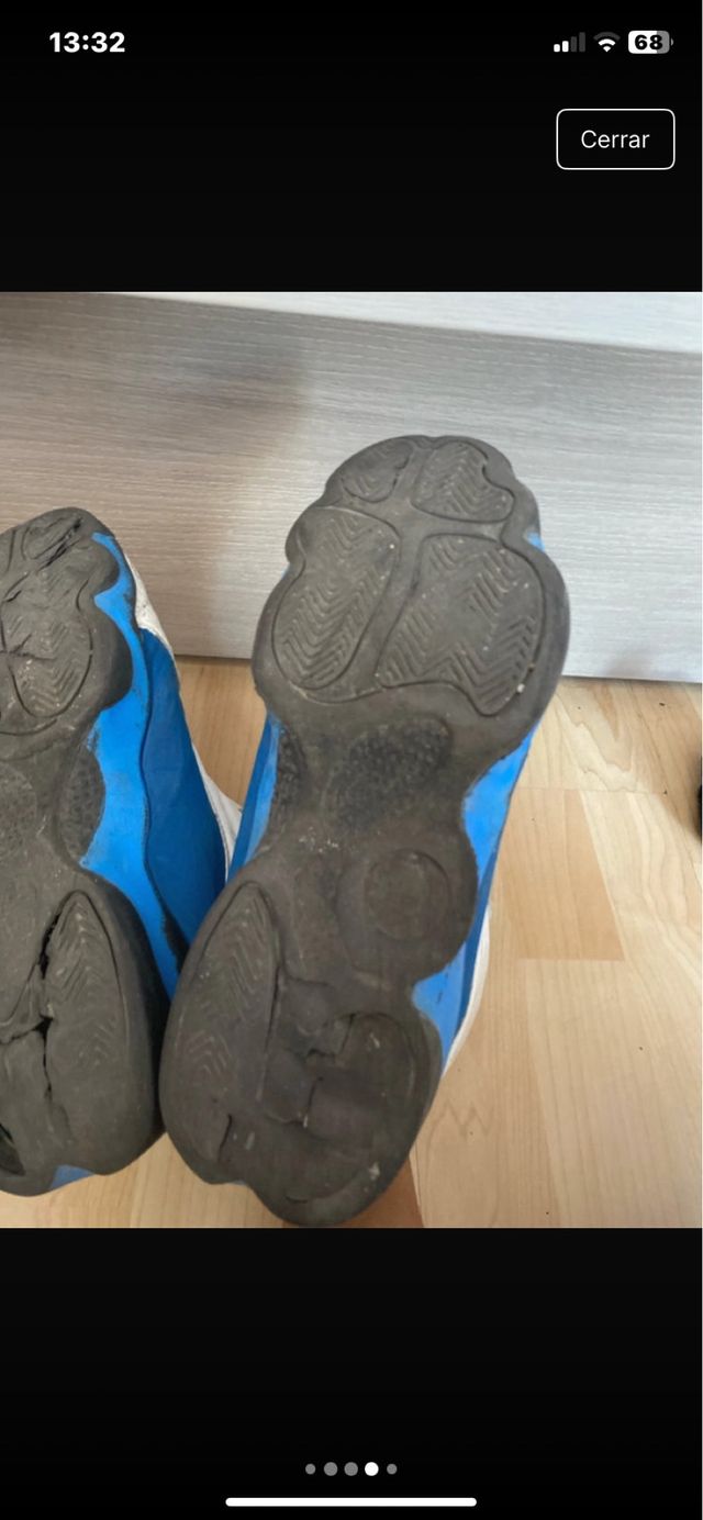 Jordan 13 Azul y Blanco