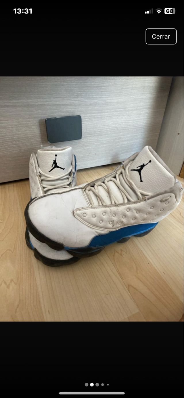 Jordan 13 Azul y Blanco