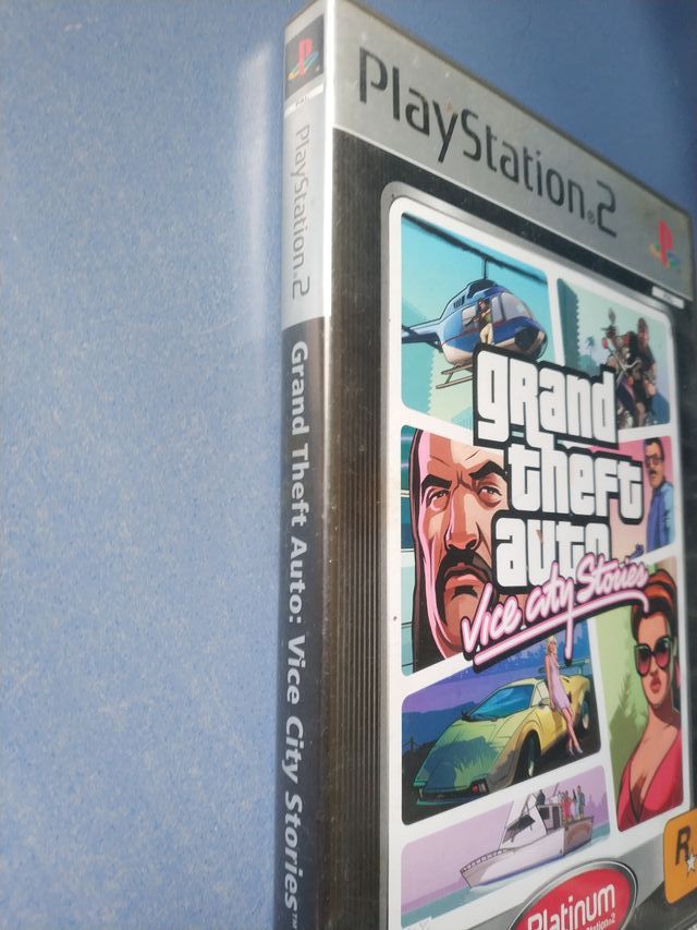 GTA Vice City Stories PS2 Platino