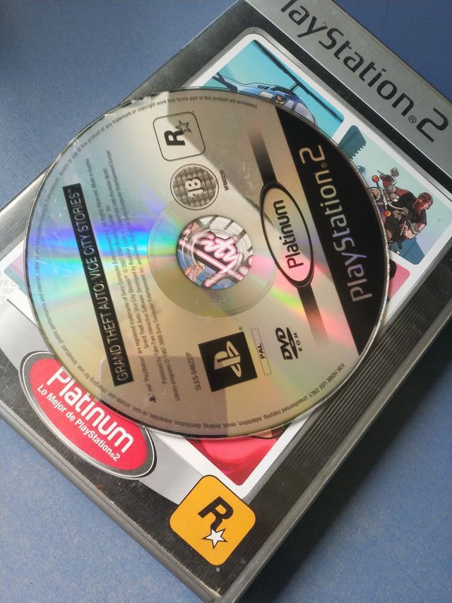 GTA Vice City Stories PS2 Platino