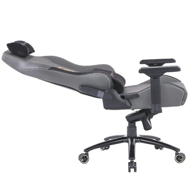 Silla Gaming Forgeon Spica Gris Cuero