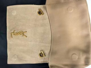 Bolso YSL Kate Beige y Dorado