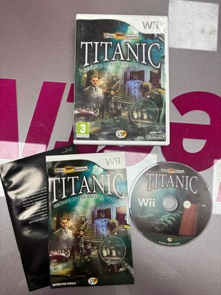Videojuego Wii titanic wii