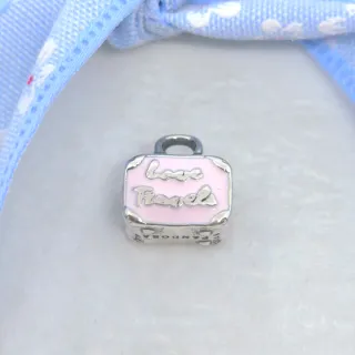 CHARM MALETA ROSA