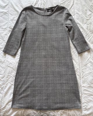 Vestido de cuadros Only