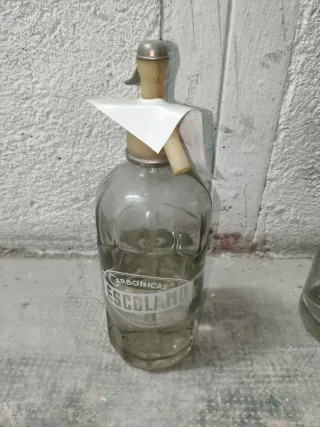 Sifón antiguo Carbonicas Escolano