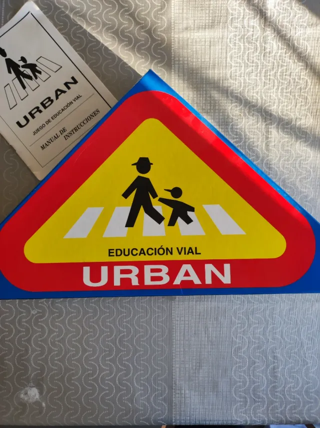 Juego Mesa Urban Seguridad Vial Antiguo
