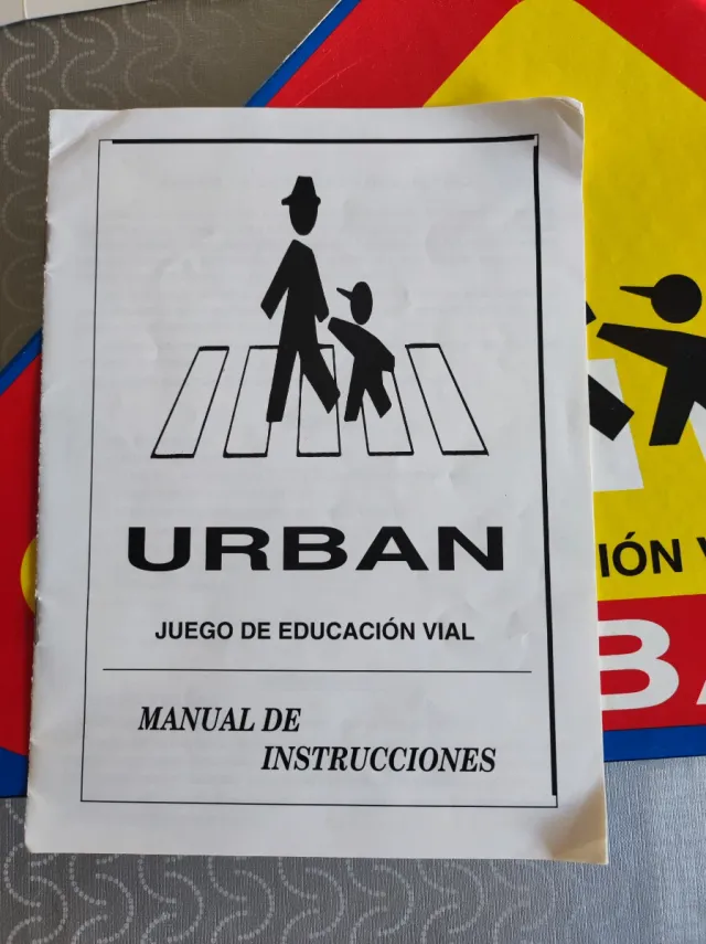 Juego Mesa Urban Seguridad Vial Antiguo