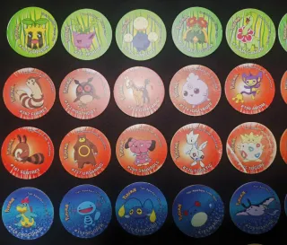 COLECCION COMPLETA 70 POKEMON TAZO 3 MATUTANO 2001