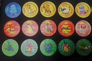COLECCION COMPLETA 70 POKEMON TAZO 3 MATUTANO 2001
