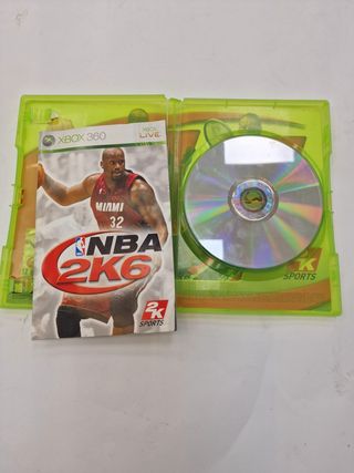 Videojuego Xbox 360 NBA 2K6