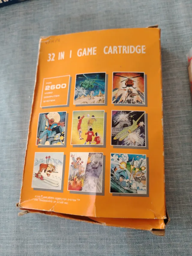 Cartucho Atari 2600 32 en 1