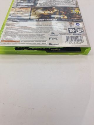 Videojuego Xbox 360 Tom Clancy Splinter Cell Double Agent