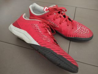 Zapatillas Fútbol Sala Niño Rojas
