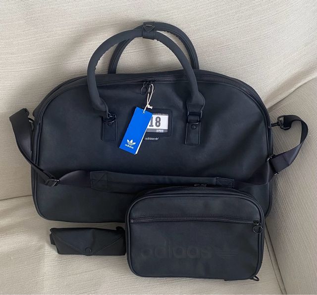 Borsa Adidas Duffle Luxe — Nuovo + accessori
