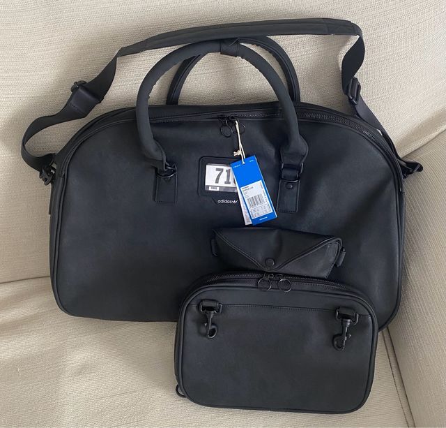 Borsa Adidas Duffle Luxe — Nuovo + accessori