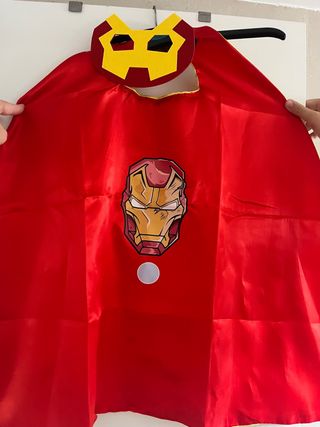 Capa de Iron Man para niños