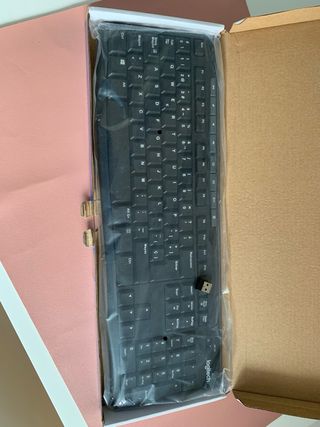 Teclado Ewent USB Negro Silencioso