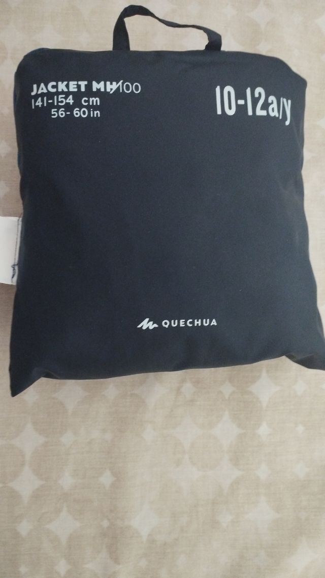 Chubasquero Quechua Jacket MH/100 T.10-12