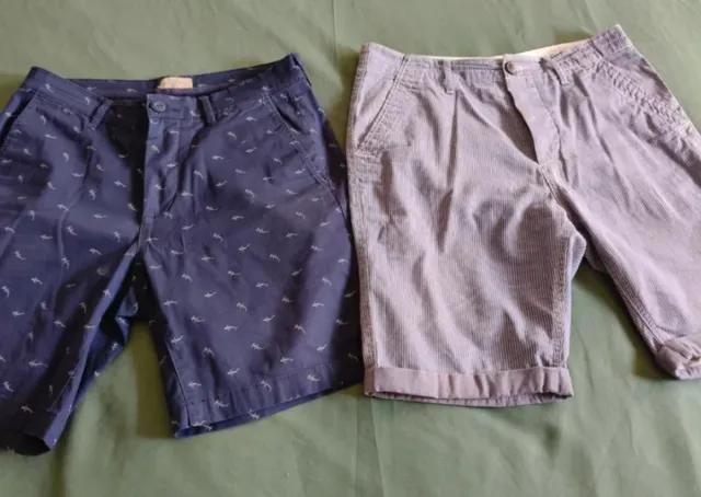 LOTE 4 PANTALONES CORTOS DE HOMBRE 