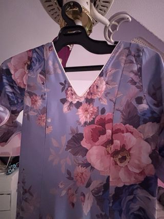 Vestido de flamenca niña floral