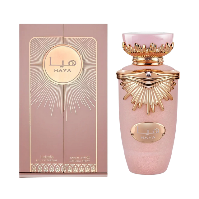 Perfume Árabe Haya Rosa Lattafa 100ml