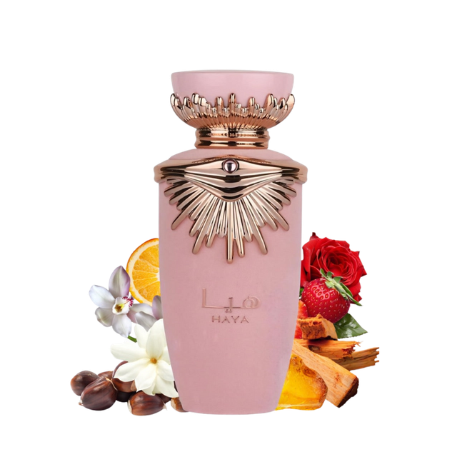 Perfume Árabe Haya Rosa Lattafa 100ml